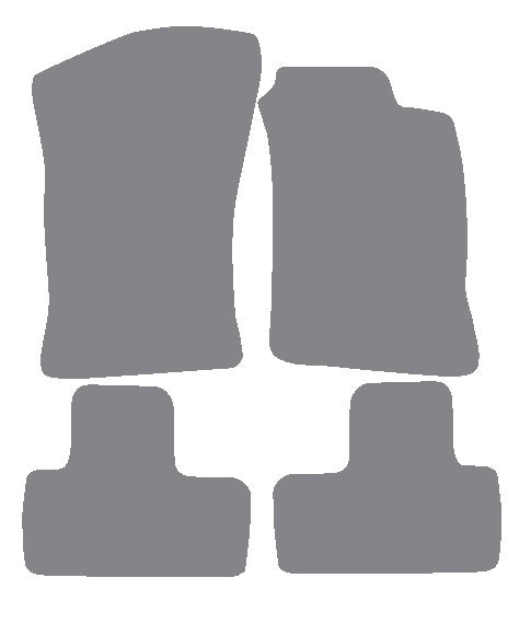Fiat Coupe 1994-2000 Grey Premium Carpet Tailored Car Mats NV HITECH