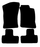 Fiat Coupe 1994-2000 Black Luxury Velour Tailored Car Mats NV HITECH