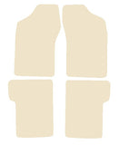 Fiat Cinquecento 1993-1998 Beige Luxury Velour Tailored Car Mats NV HITECH
