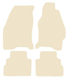 Ford Mondeo 1992-2000 Beige Luxury Velour Tailored Car Mats NV HITECH