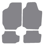 Ford Escort Mk5 Cabriolet 1994-1998 Grey Premium Carpet Tailored Car Mats NV HITECH