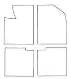Fiat Strada 1984-1989 Tailored VS Rubber Car Mats