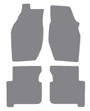 Fiat Croma 1987-1994 Grey Premium Carpet Tailored Car Mats NV HITECH