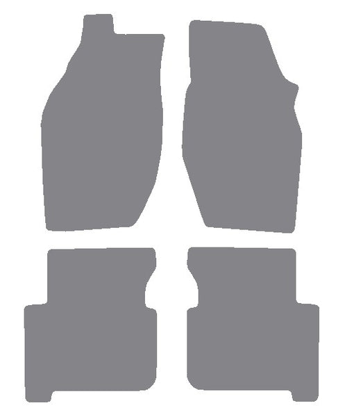 Fiat Croma 1987-1994 Grey Premium Carpet Tailored Car Mats NV HITECH