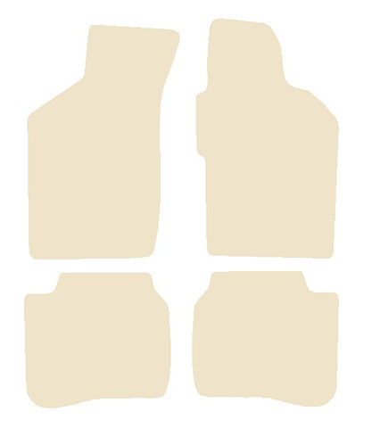 Fiat Tempra 1990-1995 Beige Luxury Velour Tailored Car Mats NV HITECH