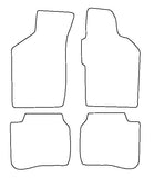 Fiat Tempra 1990-1995 Tailored VS Rubber Car Mats