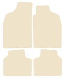 Fiat Punto Cabrio 1996-2000 Beige Luxury Velour Tailored Car Mats NV HITECH