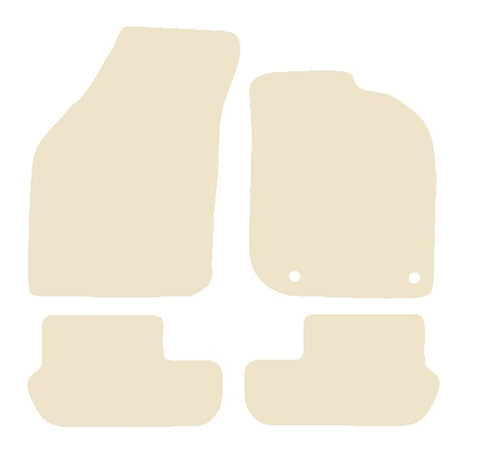 Ford Ka  1996-2008 Beige Luxury Velour Tailored Car Mats NV HITECH
