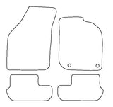 Ford Ka 1st Generation 1996-2008 Tailored VS Rubber Car Mats