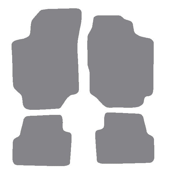 Ford Escort Mk6 1995-1997 Grey Premium Carpet Tailored Car Mats NV HITECH