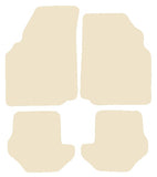 Ford Puma 1997-2002 Beige Luxury Velour Tailored Car Mats NV HITECH