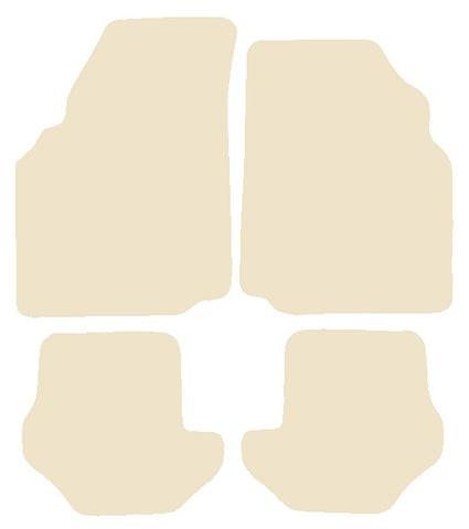 Ford Puma 1997-2002 Beige Luxury Velour Tailored Car Mats NV HITECH