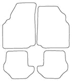 Ford Puma 1997-2002 Tailored VS Rubber Car Mats