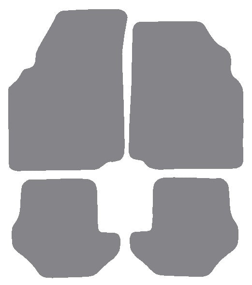 Ford Puma 1997-2002 Grey Premium Carpet Tailored Car Mats NV HITECH