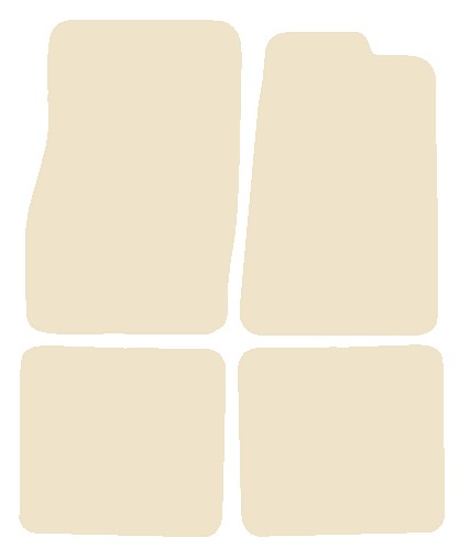Ford Explorer 1997-2001 Beige Luxury Velour Tailored Car Mats NV HITECH