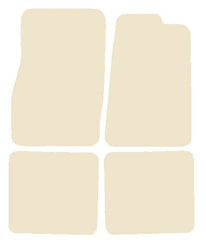 Ford Explorer 1997-2001 Beige Luxury Velour Tailored Car Mats NV HITECH