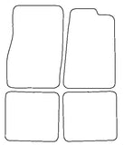 Ford Explorer 1997-2001 Tailored VS Rubber Car Mats