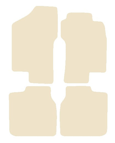Fiat Bravo 1995-2001 Beige Luxury Velour Tailored Car Mats NV HITECH