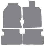 Ford Focus 1998-2001 Grey Premium Carpet Tailored Car Mats NV HITECH