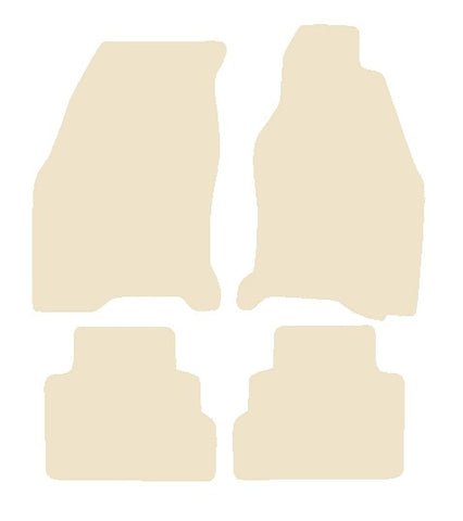 Ford Cougar 1998-2002 Beige Luxury Velour Tailored Car Mats NV HITECH