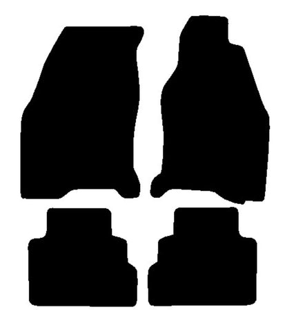 Ford Cougar 1998-2002 Black Premium Carpet Tailored Car Mats NV HITECH