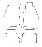 Ford Cougar 1998-2002 Tailored VS Rubber Car Mats