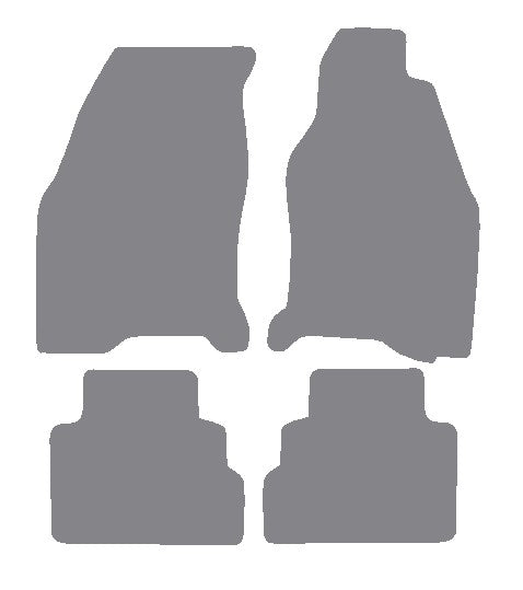 Ford Cougar 1998-2002 Grey Premium Carpet Tailored Car Mats NV HITECH