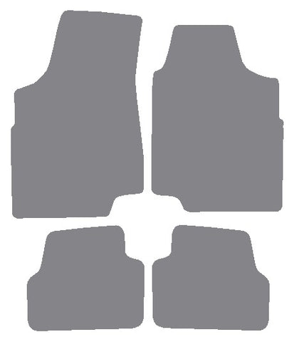 Ford Escort Mk7 1997-2000 Grey Premium Carpet Tailored Car Mats NV HITECH