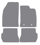 Ford Fiesta Mk6 2002-2008 Grey Premium Carpet Tailored Car Mats NV HITECH