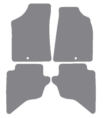 Ford Ranger 1999-2005 Grey Premium Carpet Tailored Car Mats NV HITECH
