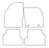 Ford Focus Mk2 2004-2011 Tailored VS Rubber Car Mats