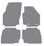 Ford Mondeo Mk4 (Oval Fixings) 2007-2012 Grey Premium Carpet Tailored Car Mats NV HITECH