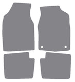 Ford Ka 2nd gen 2008-2012 Grey Premium Carpet Tailored Car Mats NV HITECH
