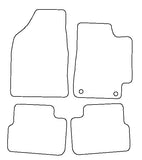 Fiat Bravo 2007 onwards Tailored VS Rubber Car Mats