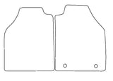 Ford Connect 2002 onwards Tailored VS Rubber Car Mats