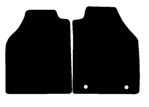 Ford Connect 2002 onwards Black Luxury Velour Tailored Carpet Car Van Mats HITECH