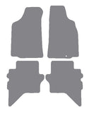 Ford Ranger 2006-2011 Grey Premium Carpet Tailored Car Mats NV HITECH