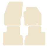 Ford C-Max 2010-2019 Beige Luxury Velour Tailored Car Mats NV HITECH