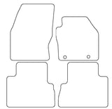 Ford C-Max 2010-2019 Tailored VS Rubber Car Mats