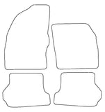 Ford Focus Coupe-Cabriolet 2006-2010 Tailored VS Rubber Car Mats
