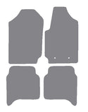 Ford Ranger 2011-2015 Grey Premium Carpet Tailored Car Mats NV HITECH