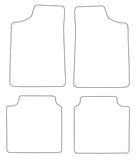 Ford Escort Mk2 RS2000 1975-1980 Tailored VS Rubber Car Mats