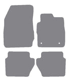 Ford Fiesta Mk7 (Facelift) 2011-2017 Grey Premium Carpet Tailored Car Mats NV HITECH