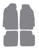 Fiat 131 1974-1984 Grey Premium Carpet Tailored Car Mats NV HITECH