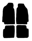 Fiat 131 1974-1984 Black Premium Carpet Tailored Car Mats NV HITECH