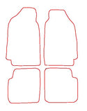 Fiat 131 1974-1984 Tailored VS Rubber Car Mats