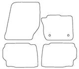 Ford Mondeo MK5 2014 onwards Tailored VS Rubber Car Mats