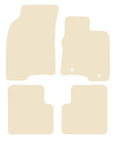 Fiat Panda 2012-2015 Beige Luxury Velour Tailored Car Mats NV HITECH