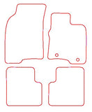 Fiat Panda 2012-2015 Tailored VS Rubber Car Mats