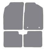 Ford Ka 2nd gen Facelift 2013-2016 Grey Premium Carpet Tailored Car Mats NV HITECH